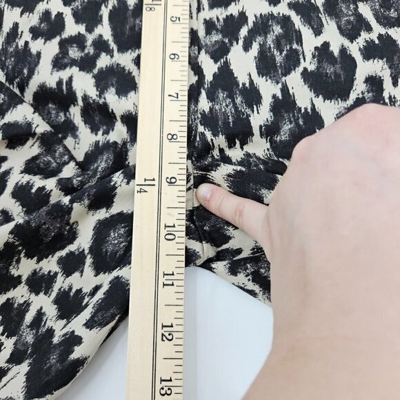 J.Crew Martie Slim Crop Pants In Leopard Stretch Cotton Women's 00 Preppy Career - Picture 9 of 11